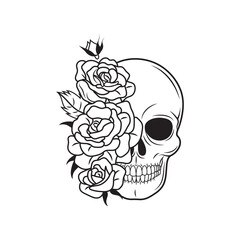 Skull Png Format With Transparent Background