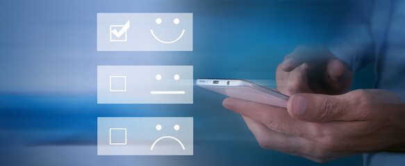 check mark on happy smiley