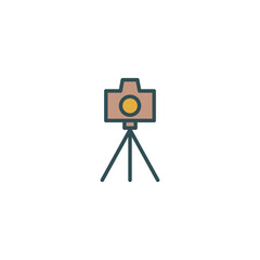 Obraz premium Tripod Icon Design Very Cool