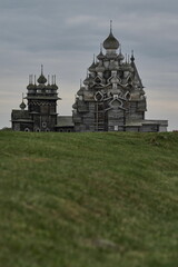 Wooden architectural ensemble on Kizhi island