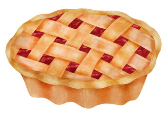 Baking Baker Bakery cute watercolor character