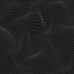 Wavy linear abstract texture.
