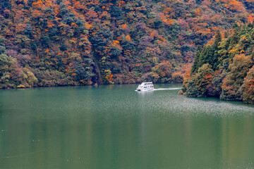 庄川峡遊覧船