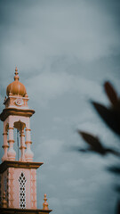 mosque in the morning