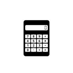 Calculator icon isolated on white background
