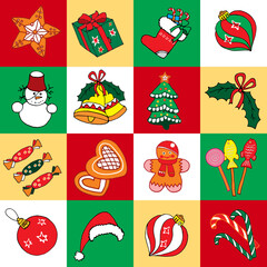 A set of Christmas gifts