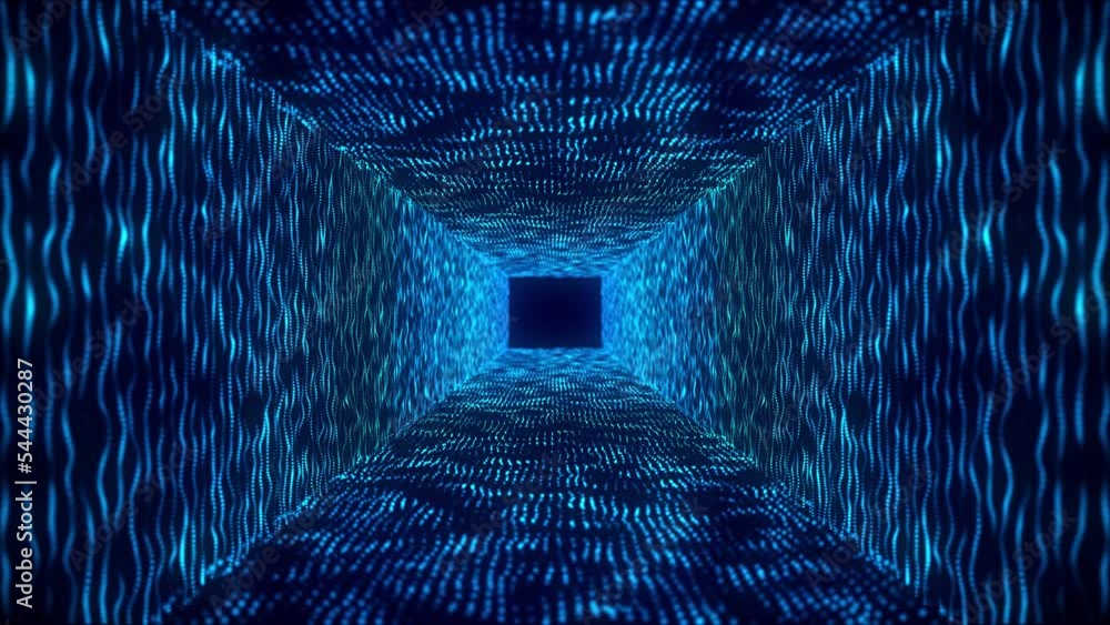 Poster abstract digital background. data flow information. concept of digital communication. big data visua