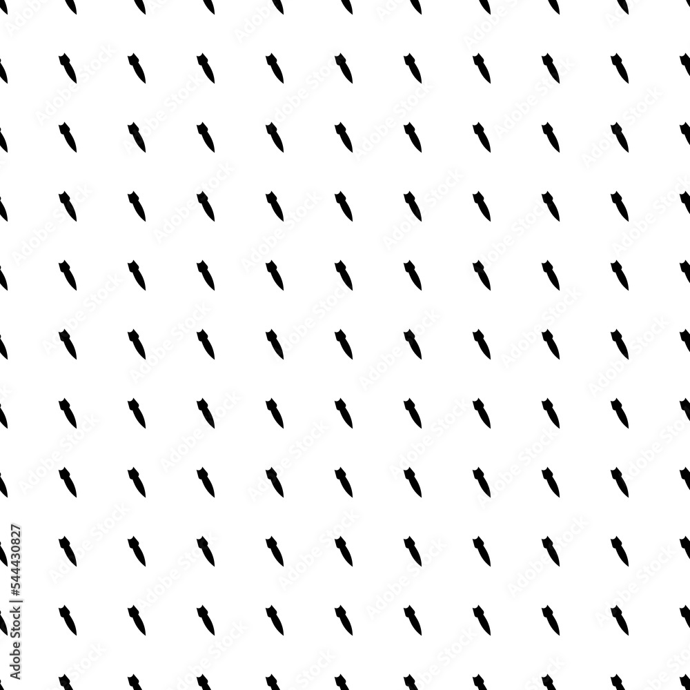 Poster square seamless background pattern from geometric shapes. the pattern is evenly filled with big blac