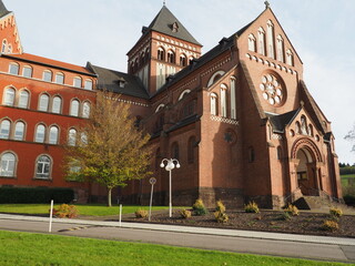 Missionshaus St. Wendel im Saarland - Missionshauskirche der Steyler Missionare – Lourdes Grotte