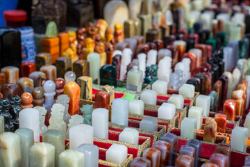 Hundreds of stamps, China