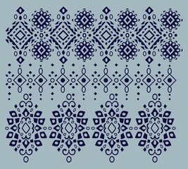 Decorative organic vector pattern design. Fabric vector design 