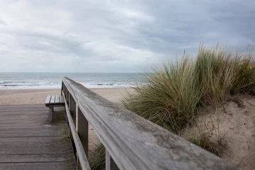 Foto auf Leinwand Düne in der Nordsee, Niederlande. Weg zum Meer © 8H