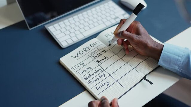 Workout Training Exercise Plan