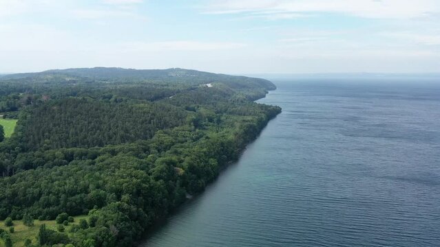 lac V&auml;ttern au centre de la Su&egrave;de, du sud, Scandinavie