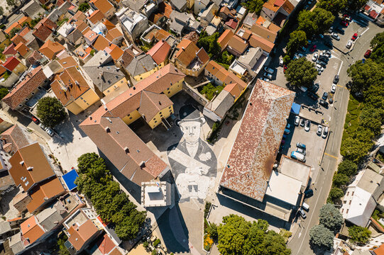 Novi Vinodolski from above