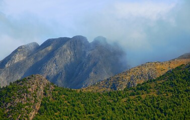 Fototapeta premium paisajes de Sierra de la Ventana en la provincia de Buenos Aires