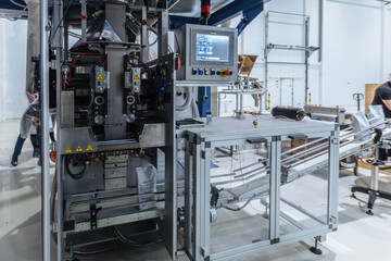 Modern industrial coffee packaging machine