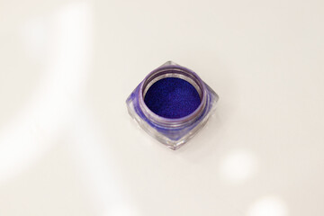 Blue sequins glitters for nails and body. Glitter can be used on nails and body. Glitter for manicure, pedicure and body. 