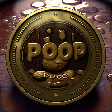 A literal shitcoin crypto coin cryptocurrency