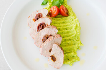 Pork Loin with Dried-Plum Stuffing