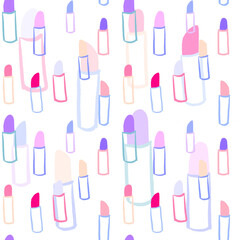 Lipsticks pattern - 544465012