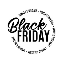 Black Friday Sale, Black Friday Discount, Black Friday Background, Sale Sign, Discount Sign, 50% Off, Thanksgiving Sale Sign, Clearance Sign, Online Order, Vector Illustration Background