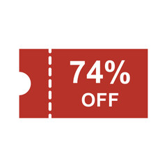 Discount offer icon vector design templates