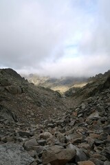 Pyrenees, Carros de Foc hiking tour. A week long hike from hut to hut on a natural scenery with lakes, mountains and amazing flora and fauna.
