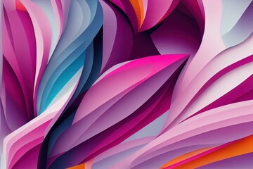 Modern 3 d abstract art background. The fashion of modern art wall