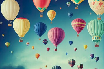 kids wallpaper design animals balloon fly