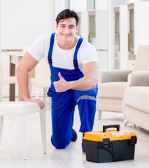 Furniture repairman at home service