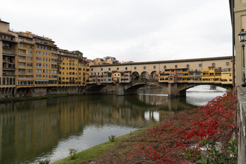 Obraz premium florence ponte vecchio