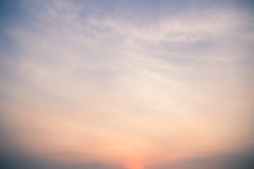 Obraz premium Sunset sky background
