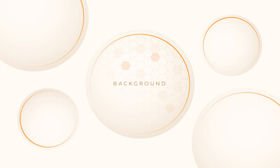 Abstract circle background poster beauty with dynamic