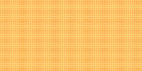 Obraz premium Ice cream cone seamless pattern waffle texture
