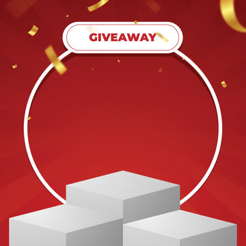 Product display stand give away