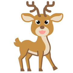 caribou flat icon