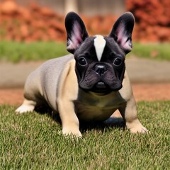Fototapeta premium french bulldog puppy