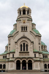 Fototapeta na wymiar Sofia St. Alexander Nevsky Cathedral 