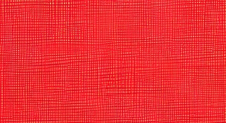 Fototapeta na wymiar Abstract red background. Texture of natural cotton fabric. Red banner with copy space for your design.