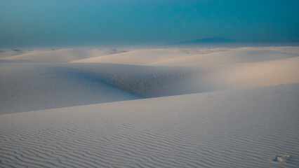 White Sands National Park at Sunset in New Mexico