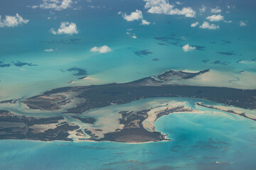 Fototapeta na wymiar view of an island - the Bahamas