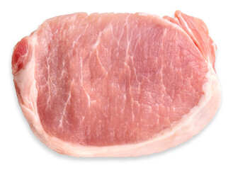 Banana prawn on white background, White shrimp on white witn clipping path.