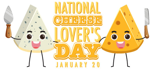 National cheese lovers day icon