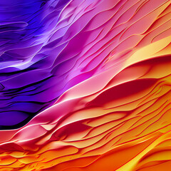 Obraz premium Color Liquid Wave flow frame. Abstract colorful shape