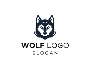 Logo design about Wolf on a white background. made using the CorelDraw application.