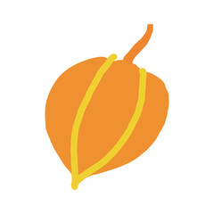 Autumn leaves colorful flat set of maple, oak, birch, bush, grass, yellow orange autumn trees and autumn bushes icons with golden autumn foliage leaves.