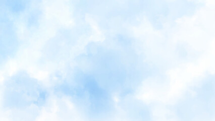 Beauty white cloud and clear blue sky in sunny day texture background