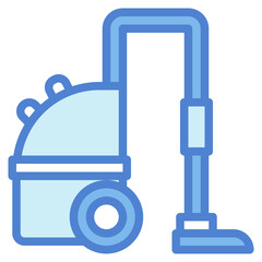vacuum cleaner two tone icon style