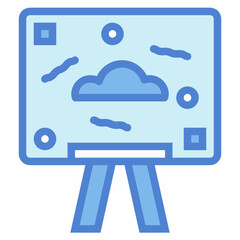 canvas two tone icon style